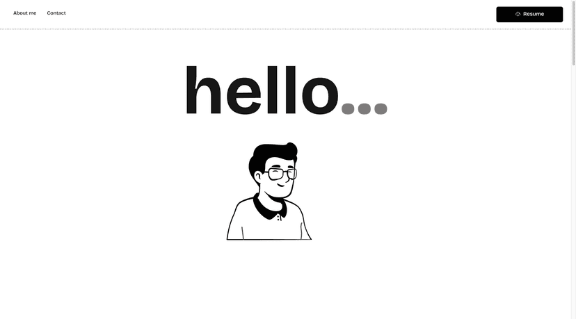 NRentas portfolio website project